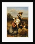 The Harvester's Family, 1855 by Francois Verheyden