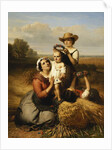 The Harvester's Family, 1855 by Francois Verheyden