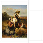 The Harvester's Family, 1855 by Francois Verheyden