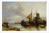 A Scene Near Monnikendam on the Zuyder Zee by William Clarkson Stanfield