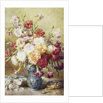 Carnations in the Albarello by Francois Rivoire