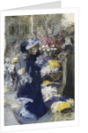 The Flower Seller by Friedrich Stahl