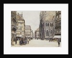 Stefansplatz, Vienna, by Rudolf Bernt