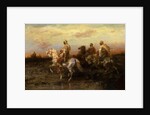 Arab Horsemen by Adolf Schreyer