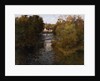 A French River Landscape by Fritz Thaulow