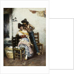 The Happy Family, 1860 by Egisto Lancerotto