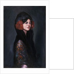 Portrait of an Elegant Lady by Ignacio Zuloaga y Zabaleta