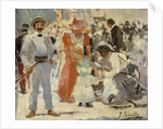At the Fair; En la Feria by Joaquin Sorolla y Bastida