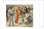 At the Fair; En la Feria by Joaquin Sorolla y Bastida