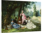 The Picnic, 1874 by Antonio Garcia Mencia