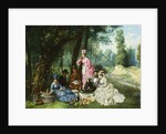 The Picnic, 1874 by Antonio Garcia Mencia