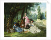 The Picnic, 1874 by Antonio Garcia Mencia