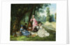 The Picnic, 1874 by Antonio Garcia Mencia