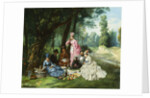 The Picnic, 1874 by Antonio Garcia Mencia
