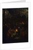 A Market Scene at Night, by Petrus van Schendel