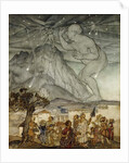 Hercules Supporting the Sky instead of Atlas, 1922 by Arthur Rackham
