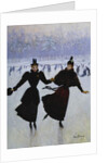The Skaters by Jean Beraud