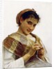 A Breton Girl, 1889 by William-Adolphe Bouguereau