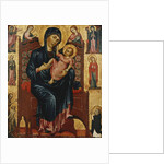 The Madonna and Christ Enthroned with Saints by Master of the Magdalen