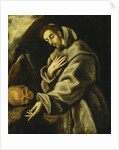 Saint Francis in Meditation by El Greco