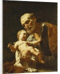 Saint Joseph and the Infant Christ by Francesco Capella