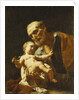 Saint Joseph and the Infant Christ by Francesco Capella