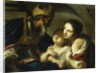 Saint Nicholas of Bari with Two Children by Giambettino Cignaroli