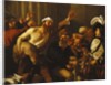 Christ Driving the Moneychangers from the Temple, 1621 by Theodore van called Dirk Baburen