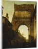 The Arch of Titus, Rome by Bernardo Bellotto