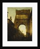 The Arch of Titus, Rome by Bernardo Bellotto