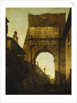 The Arch of Titus, Rome by Bernardo Bellotto