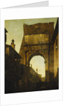 The Arch of Titus, Rome by Bernardo Bellotto