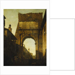 The Arch of Titus, Rome by Bernardo Bellotto