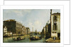 The Grand Canal, Venice, Looking East from the Campo S. Vio by Canaletto