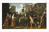 Jephthah Welcomed Home from the Battlefield by His Daughter by Pieter Lastman
