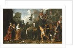 Jephthah Welcomed Home from the Battlefield by His Daughter by Pieter Lastman