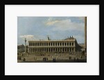 The Library and the Piazzetta, Venice by Canaletto