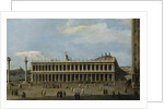 The Library and the Piazzetta, Venice by Canaletto