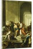 Christ Driving the Money-Changers from the Temple by Eustache (school of) Le Sueur