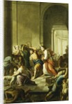 Christ Driving the Money-Changers from the Temple by Eustache (school of) Le Sueur