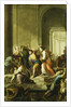 Christ Driving the Money-Changers from the Temple by Eustache (school of) Le Sueur