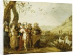 Noah and His Family Before the Embarkation into the Ark by Hans III Jordaens