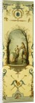 Three Decorative Panels with Allegories of Winter, Summer and Autumn by Nicolas (school of) Lancret