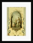 Three Decorative Panels with Allegories of Winter, Summer and Autumn by Nicolas (school of) Lancret