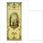 Three Decorative Panels with Allegories of Winter, Summer and Autumn by Nicolas (school of) Lancret