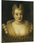 Portrait of a Lady Said to be of the Contarini Family by Francesco Montemezzano