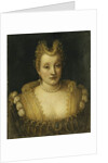 Portrait of a Lady Said to be of the Contarini Family by Francesco Montemezzano