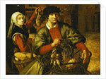 A Poultry Seller by Pieter Aertsen