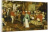A Peasant Wedding Feast, 1630 by Pieter the Younger Brueghel