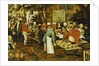 A Peasant Wedding Feast, 1630 by Pieter the Younger Brueghel